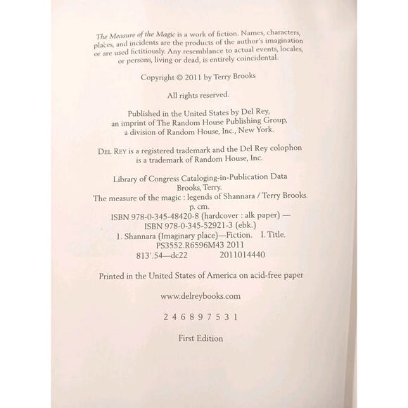 3 Books Terry Brooks Druid Shannara 1st Edition 2003 2004 Hardcover Dust Jacket - Picture 9 of 11